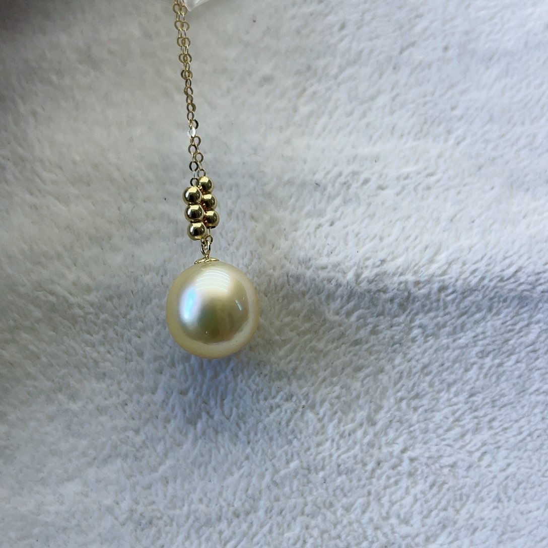 海水珍珠颈饰18K金镶嵌