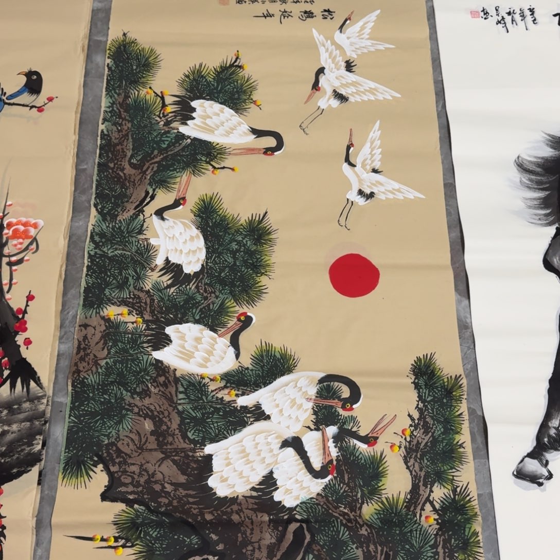 国画会娟艺术馆直播间