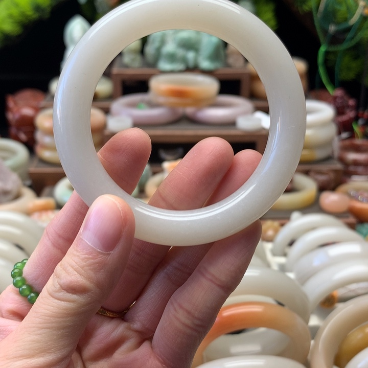 查罗石合金手镯（开口镯）55