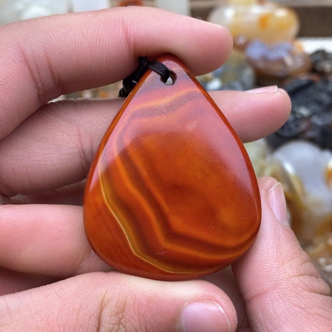 玛瑙/玉髓挂件未镶嵌