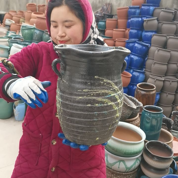 红陶口24高31瑕疵