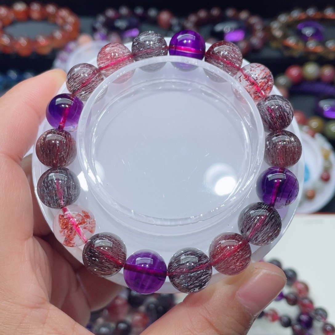 水晶手链未镶嵌超七手链