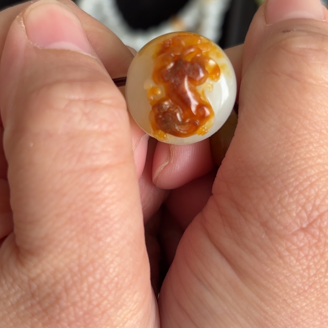 和田玉颈饰未镶嵌星**昨