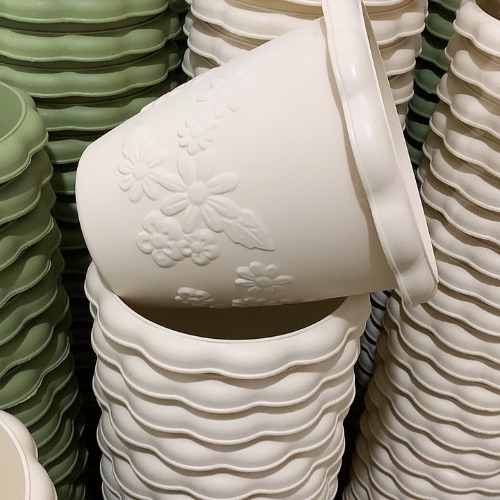 浮雕口21高21米白3个