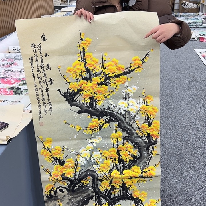 国画纯手绘字画作品欣赏