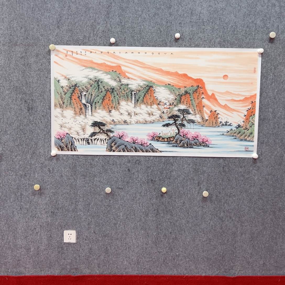 国画班粤生国画作品