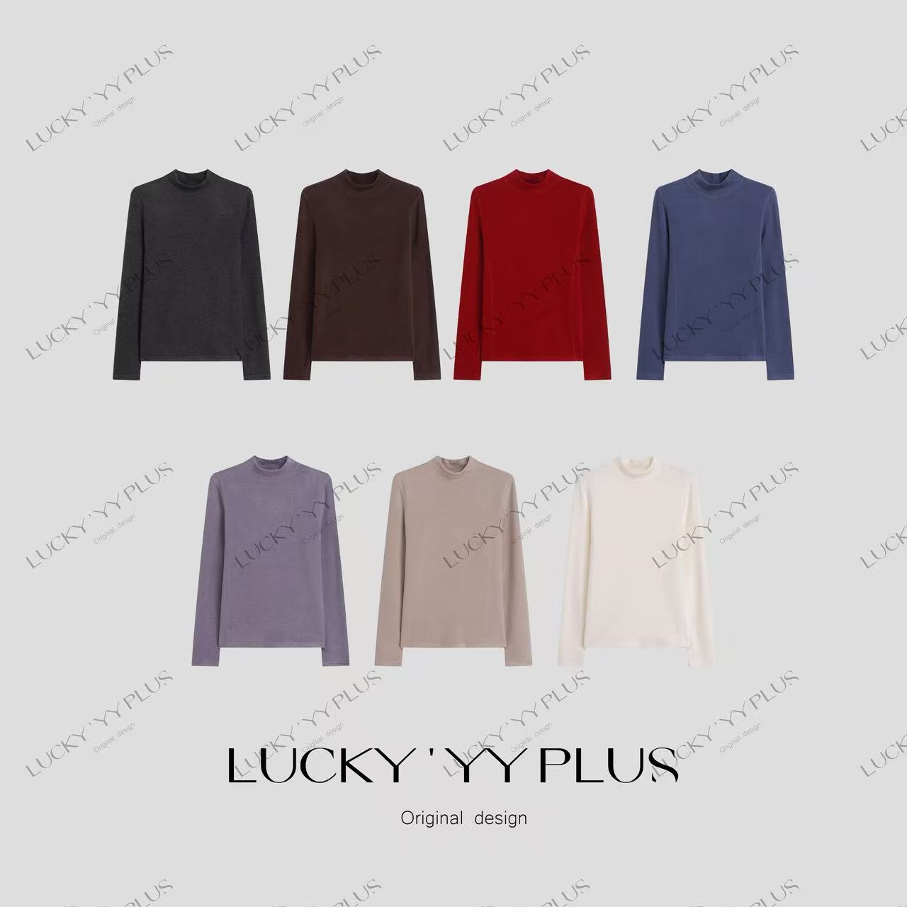 LUCKYYY 高品定制加厚重磅保暖升级微宽松保暖上衣B2503