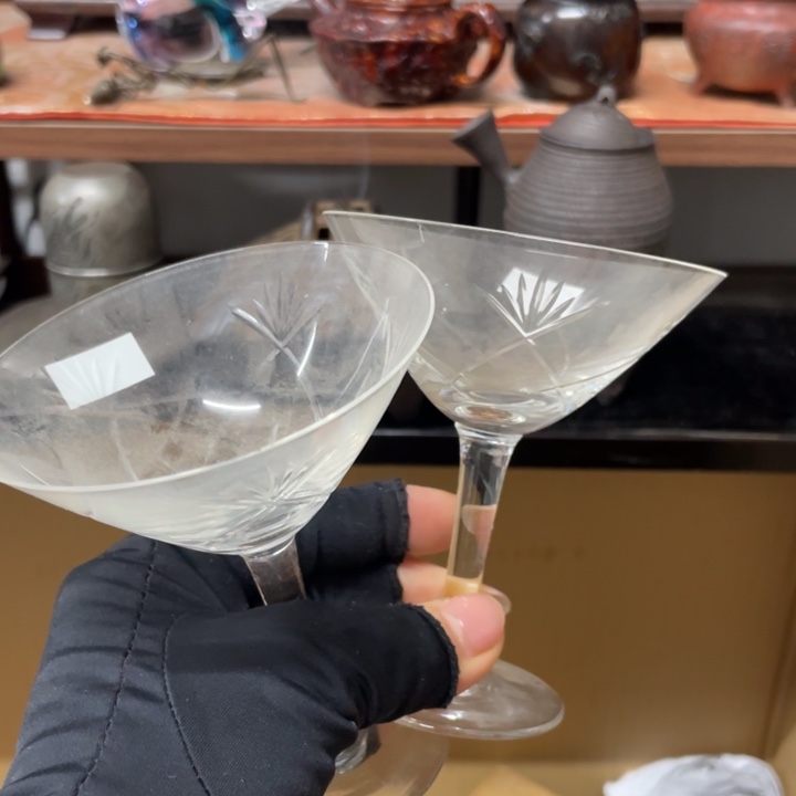 水晶中古工艺品摆件