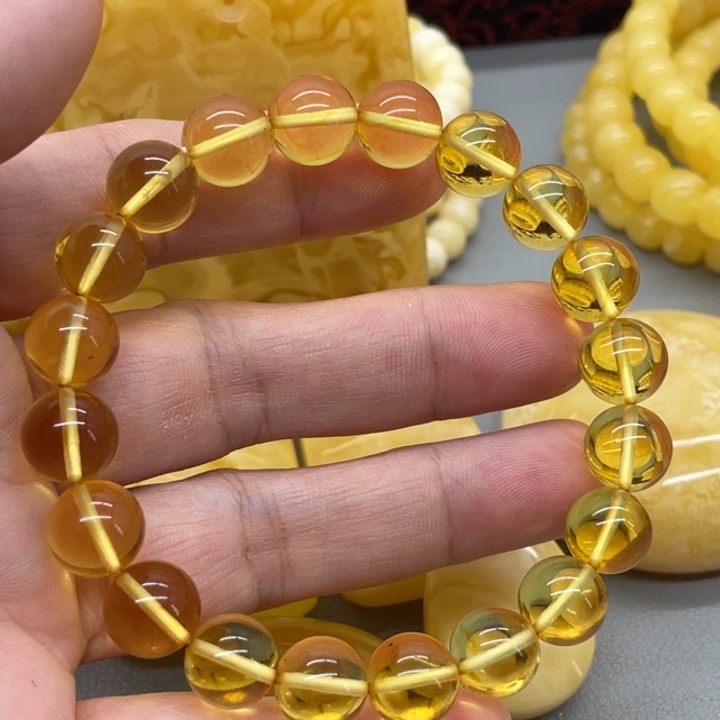 裸石琥珀未镶嵌蜜蜡