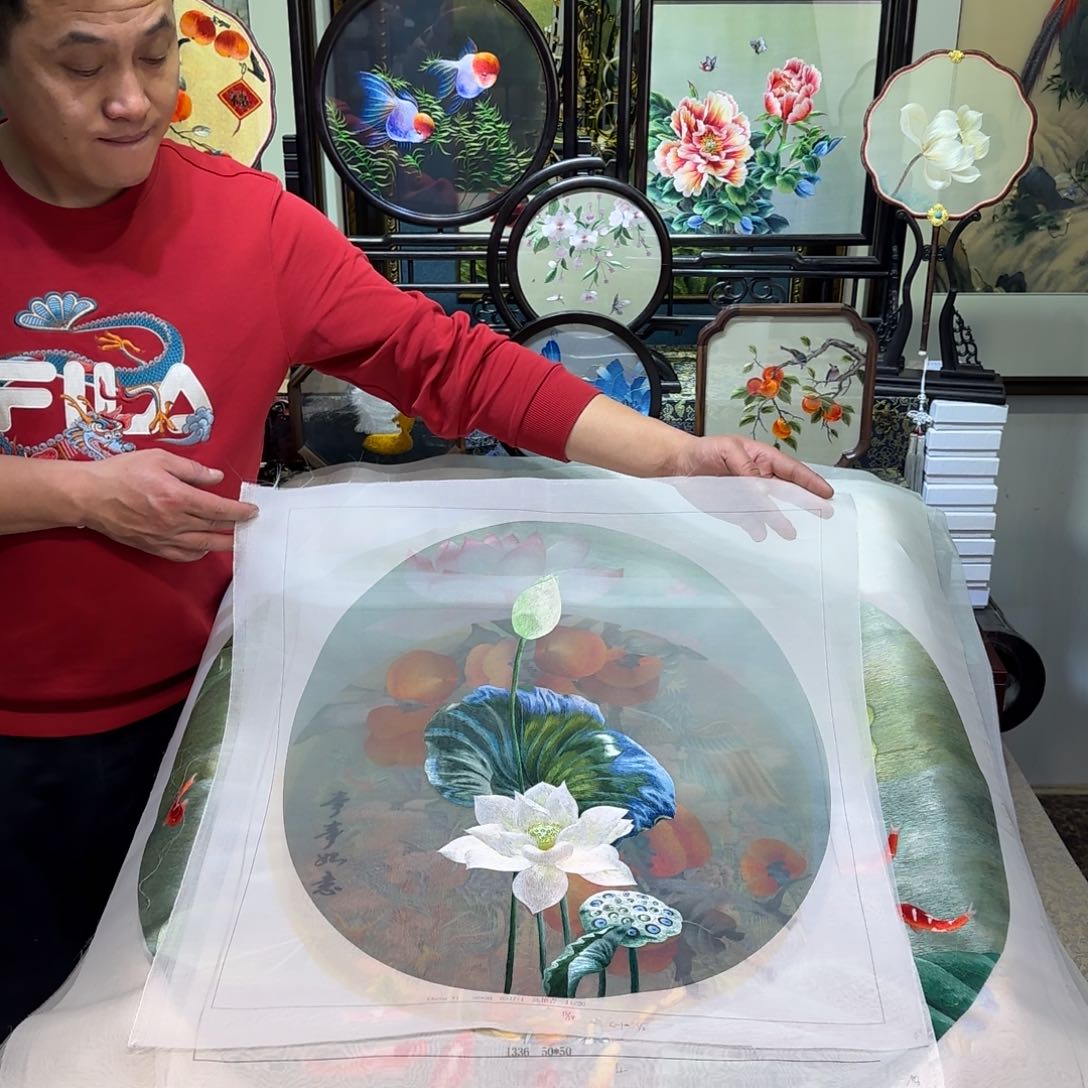 刺绣刺绣工艺精湛