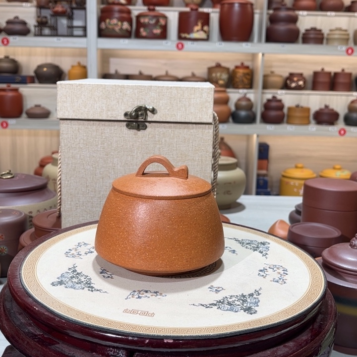 紫砂茶叶罐茶叶罐