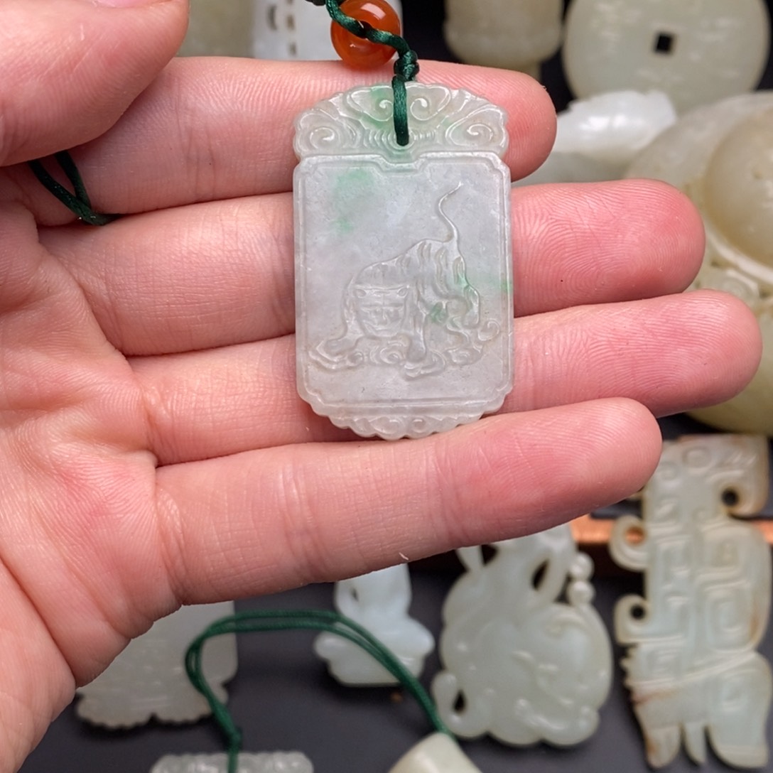 和田玉挂件未镶嵌