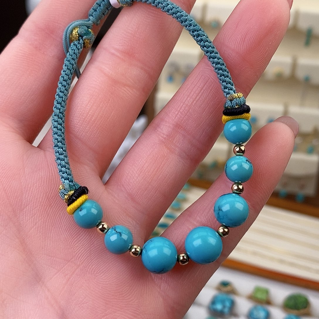 绿松石手串未镶嵌