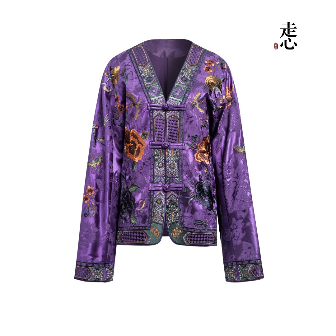 【走心非遗】故宫紫罗兰 外套25ZWT5965