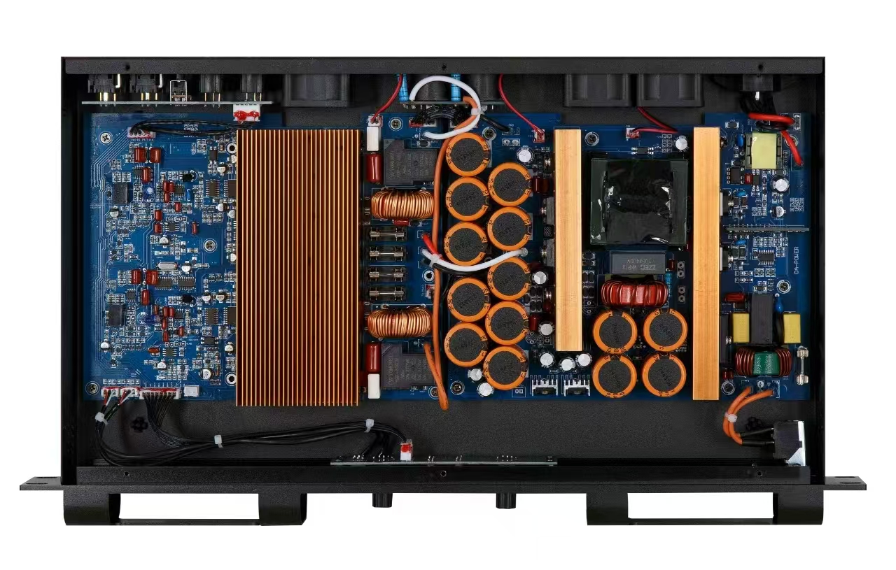 大功率纯后级数字功放2X1500瓦舞台演出KTV家庭会议专业功放机