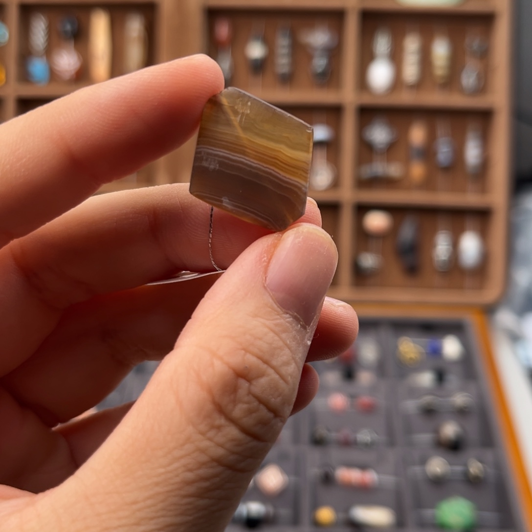 玛瑙/玉髓未镶嵌吊坠(不含链)