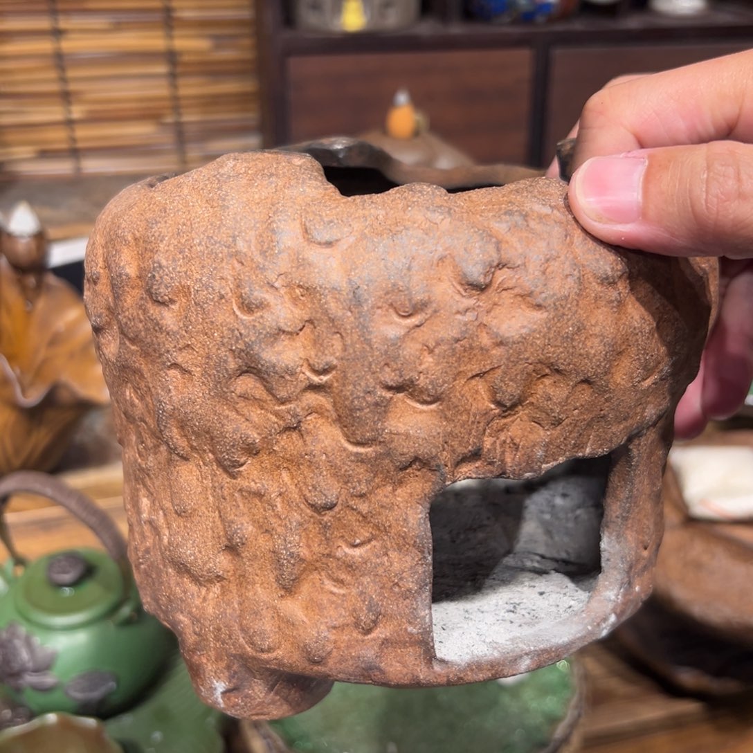 复古风格老陶泥系列茶盘茶具摆件