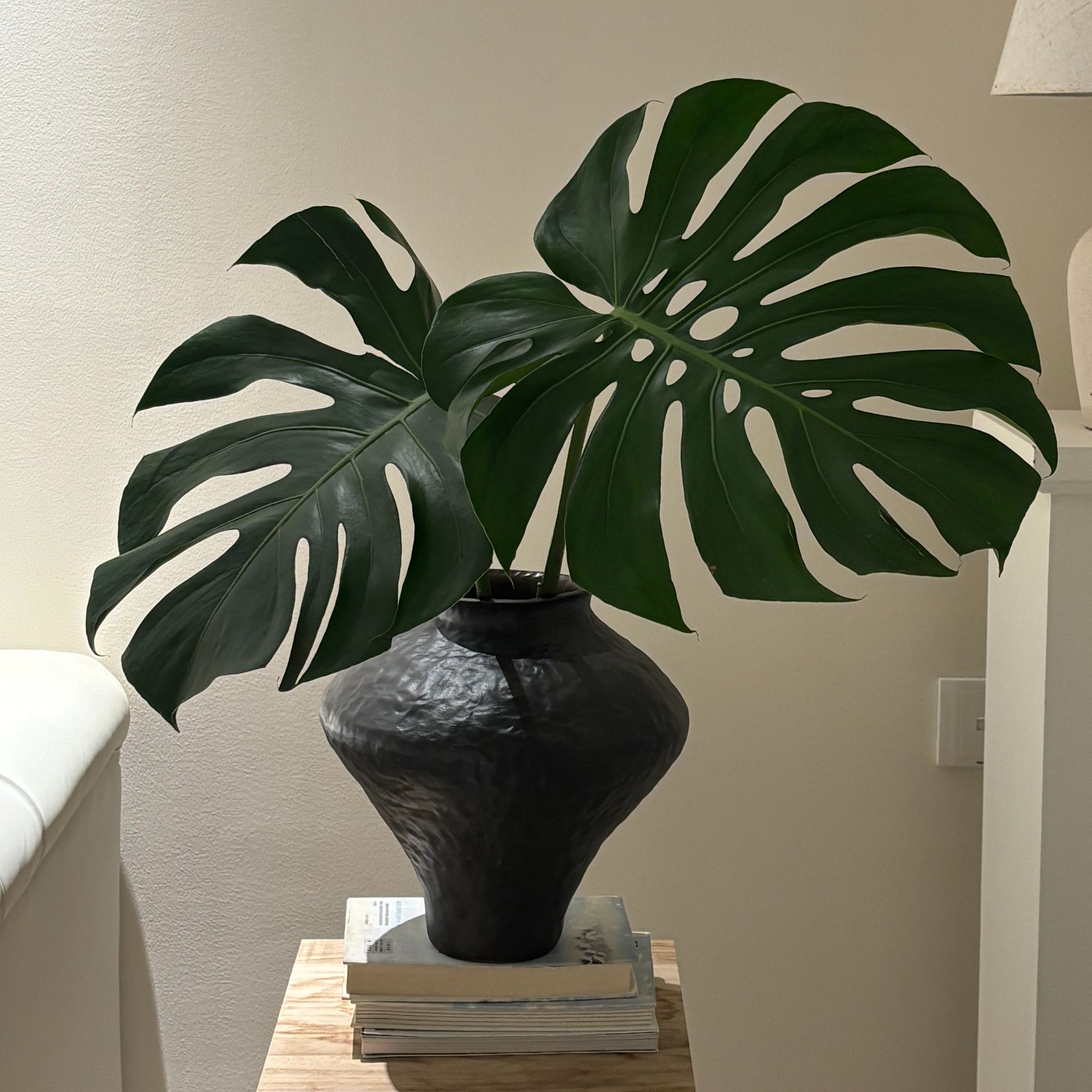 精选景德镇手工陶瓷花瓶乌金釉纯黑石榴尊欧式简约风家居摆件