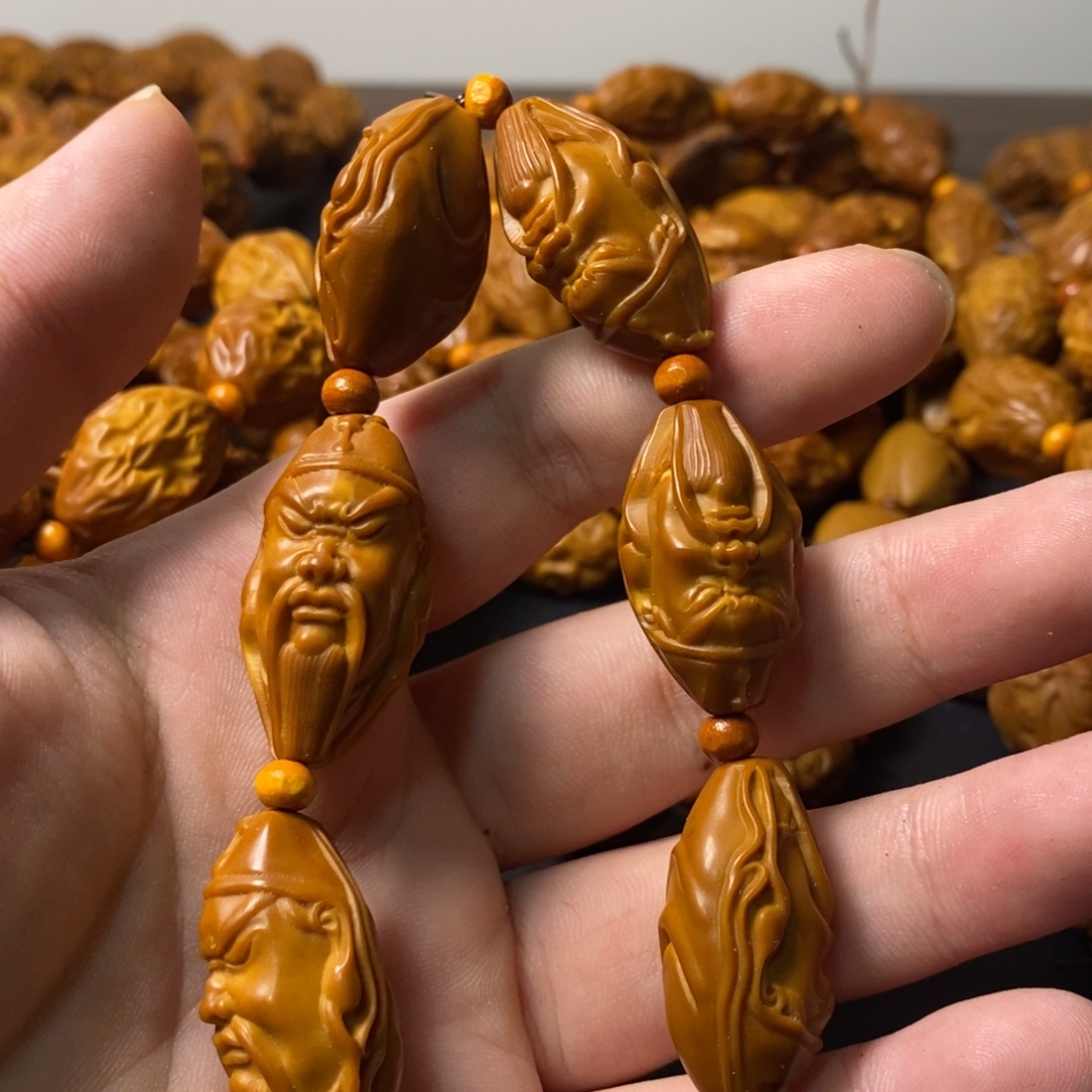 w***哥橄榄核手串/手链微瑕80