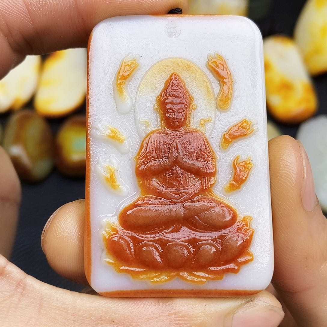 和田玉挂件未镶嵌