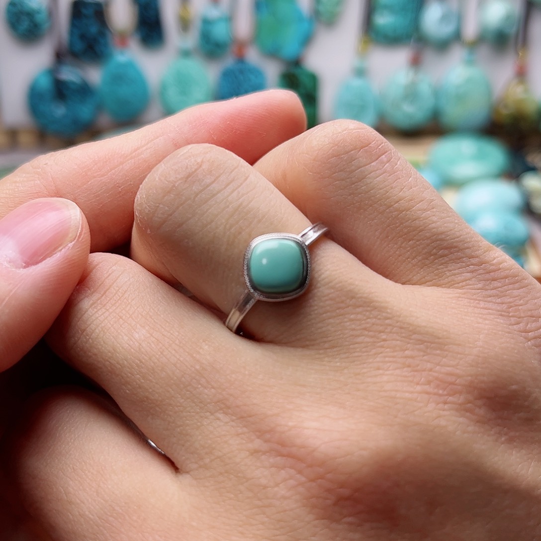 绿松石珠宝奇石未镶嵌