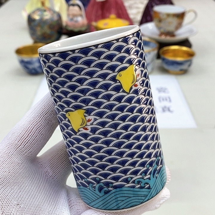 摆件九谷正品保真