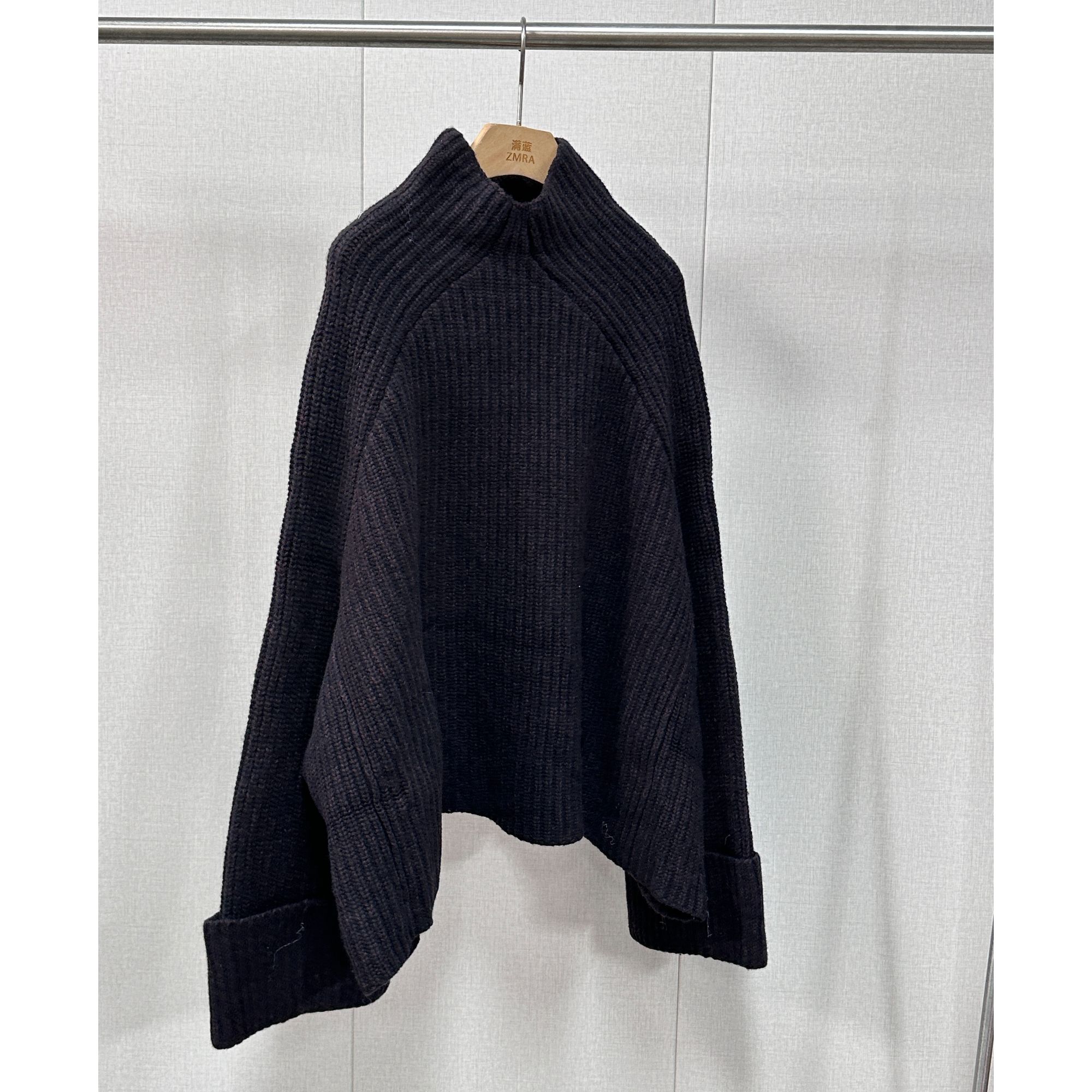 ZM2403 秋冬厚款保暖套头针织衫