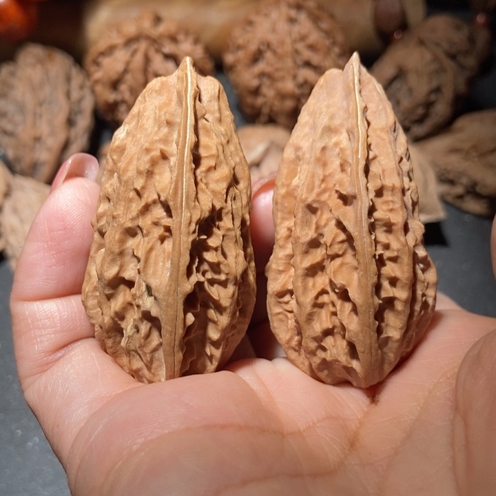 把件文玩核桃东北楸子小雪223