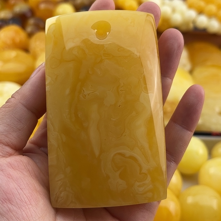 琥珀裸石未镶嵌琥珀蜜蜡