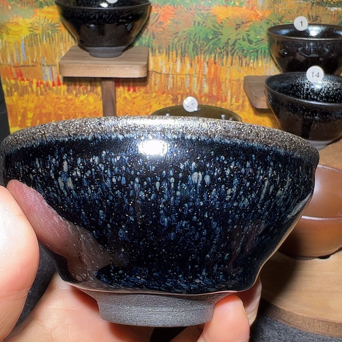 茶盏宣和束口油滴