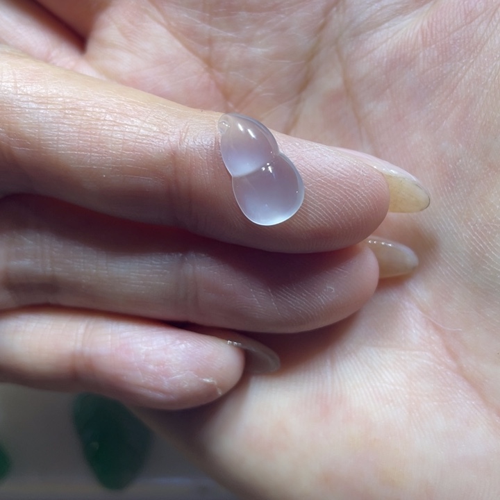 翡翠戒指未镶嵌葫芦