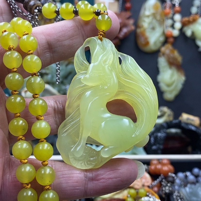 【闪购商品】蛇纹石玉吊坠未镶嵌