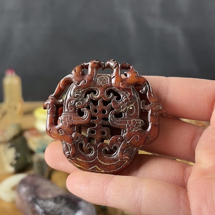 和田玉挂件未镶嵌