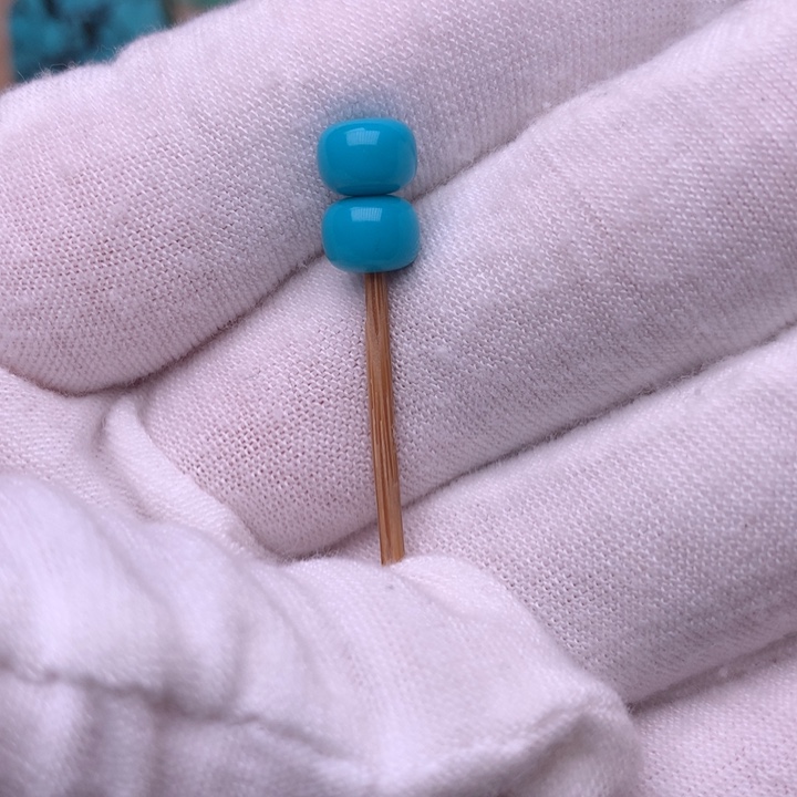 绿松石隔珠6.5未镶嵌