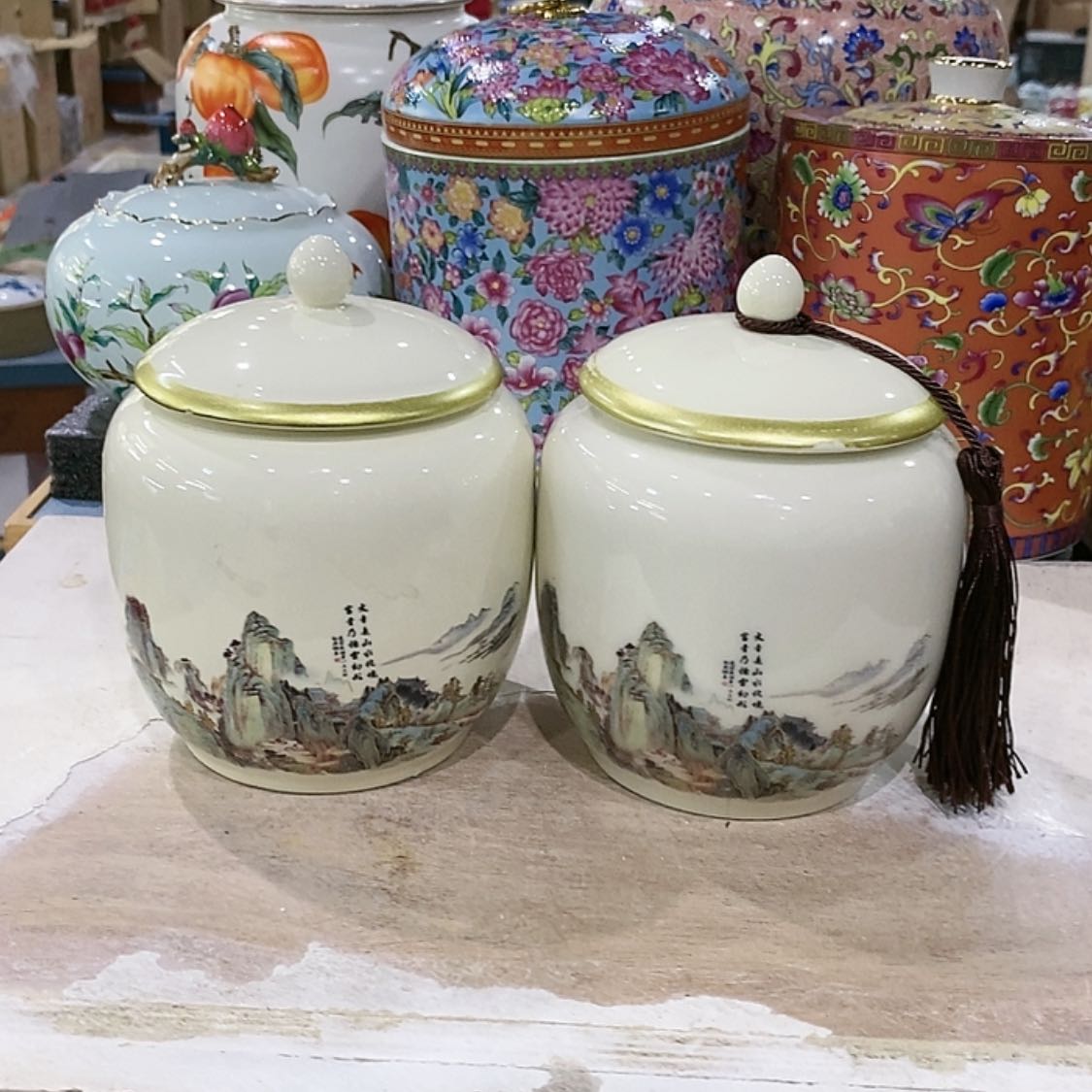 【闪购商品】罐茶叶罐陶瓷茶叶罐