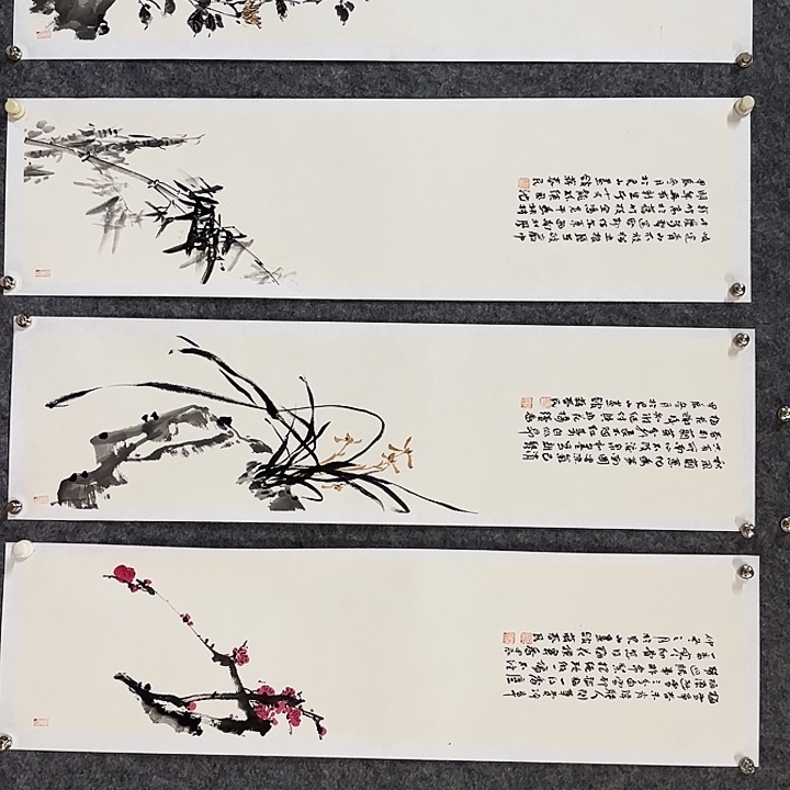 国画闲堂春民国画作品