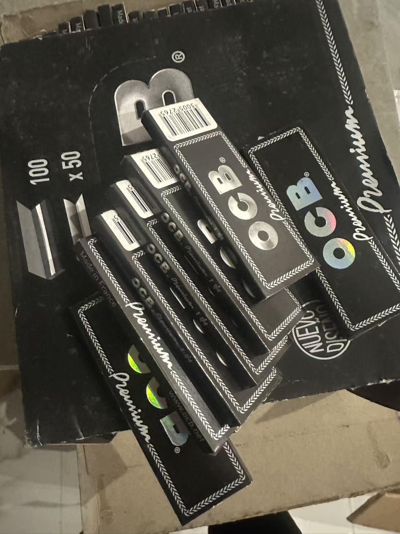 手工卡纸OCB手卷纸 长78mm慢燃纸