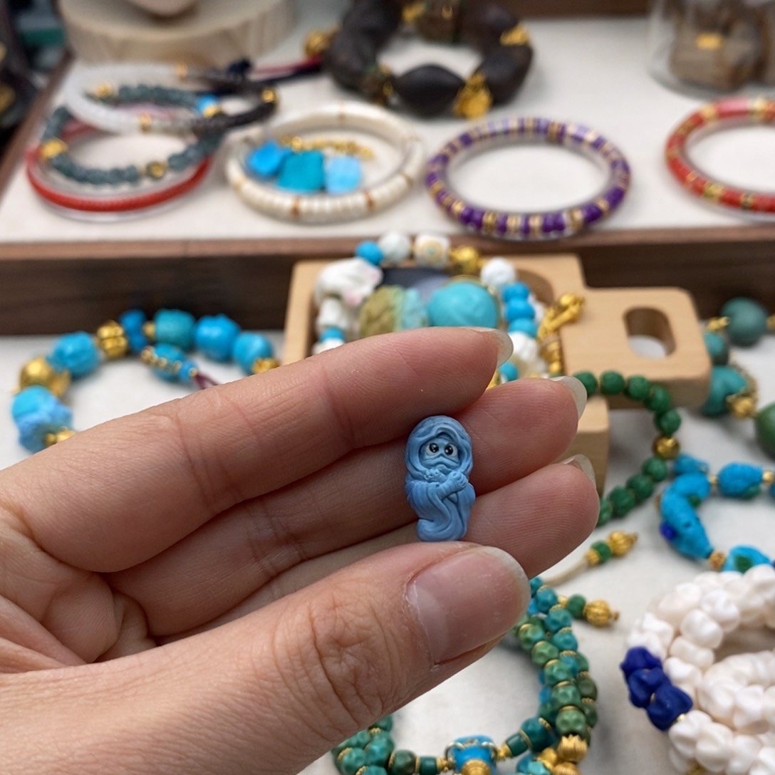 绿松石未镶嵌配饰