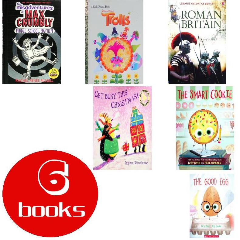 英文原版绘本6本93251125054