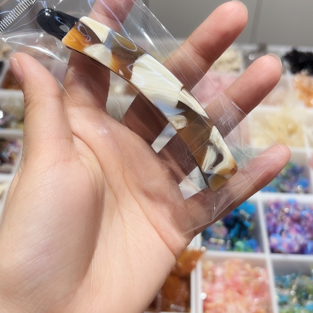 非金属发饰11号香蕉夹一个