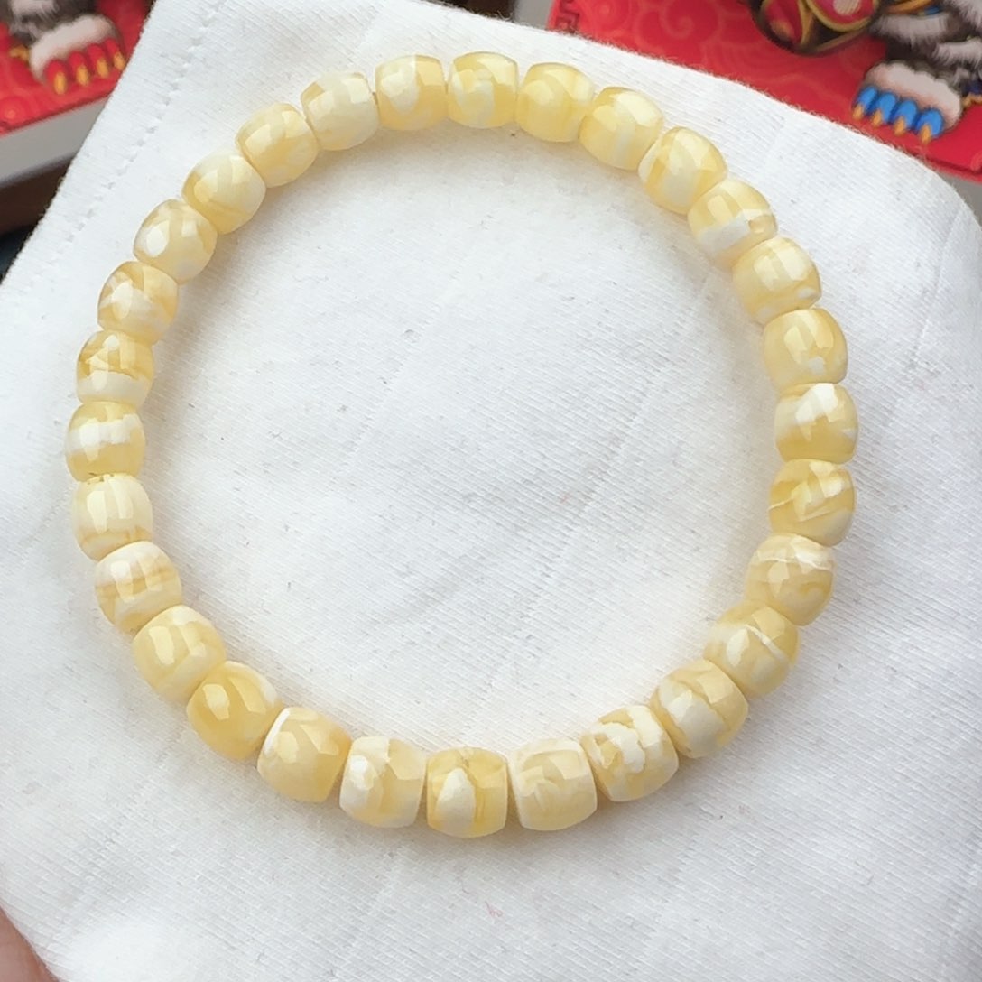 琥珀手链未镶嵌7咪