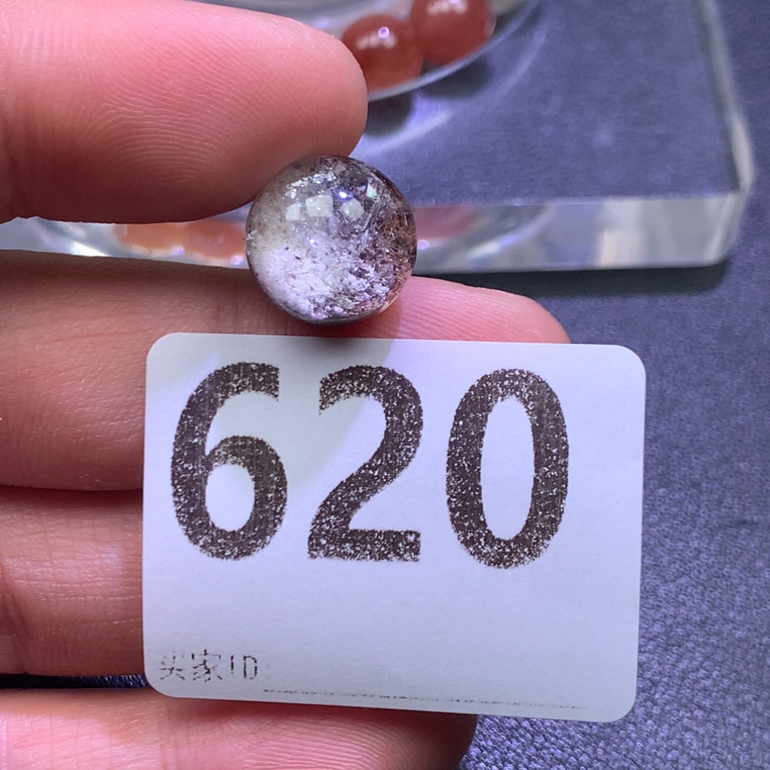 小***鱼水晶颈饰未镶嵌天然水晶石吊坠