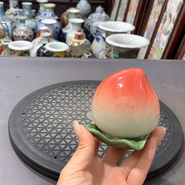 摆件陶博古架陶瓷摆件