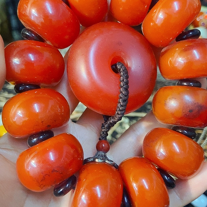 蜜蜡颈饰未镶嵌主播的节目有