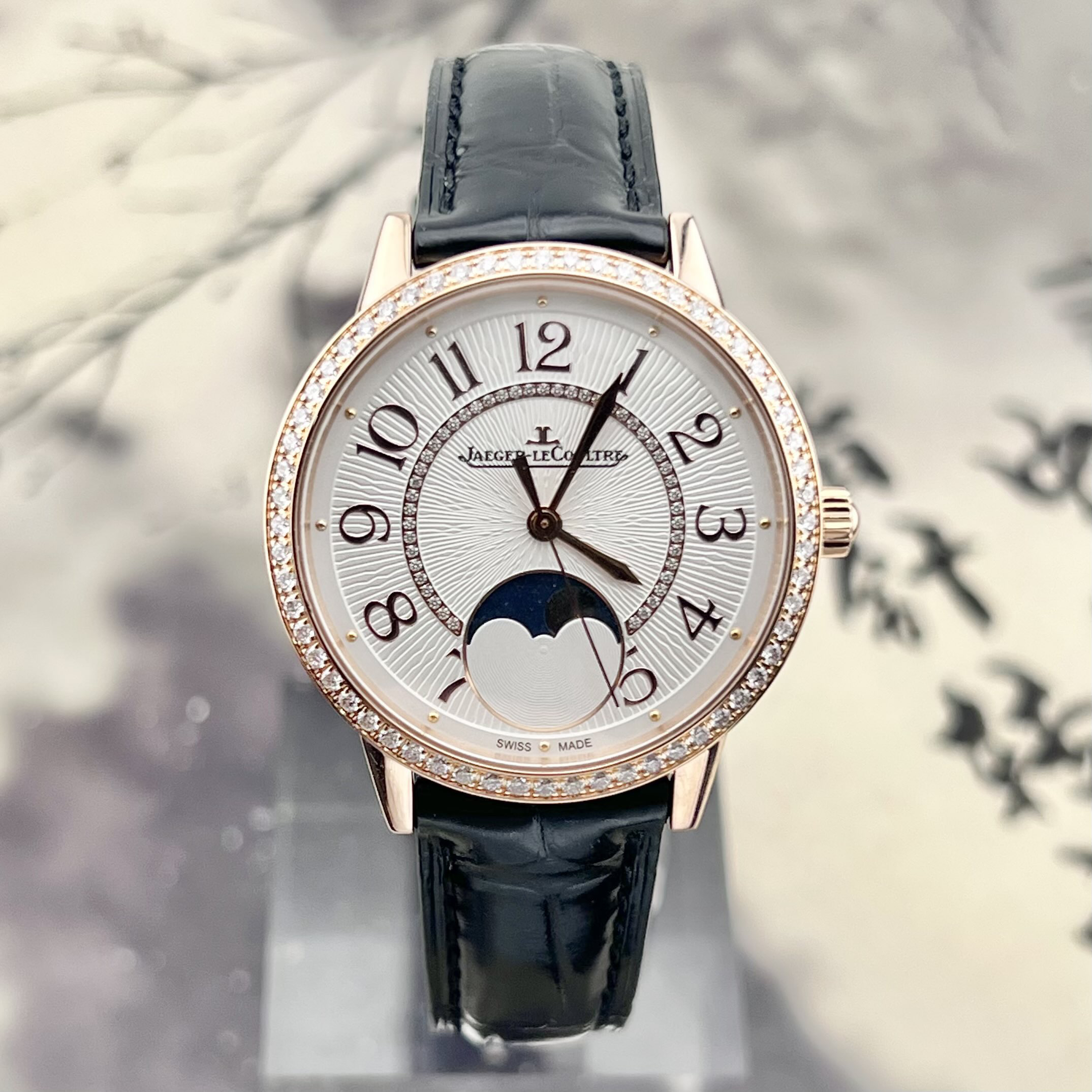 99新 Jaeger-LeCoultre/积家 20年全套 34mm 3572430 玫瑰金