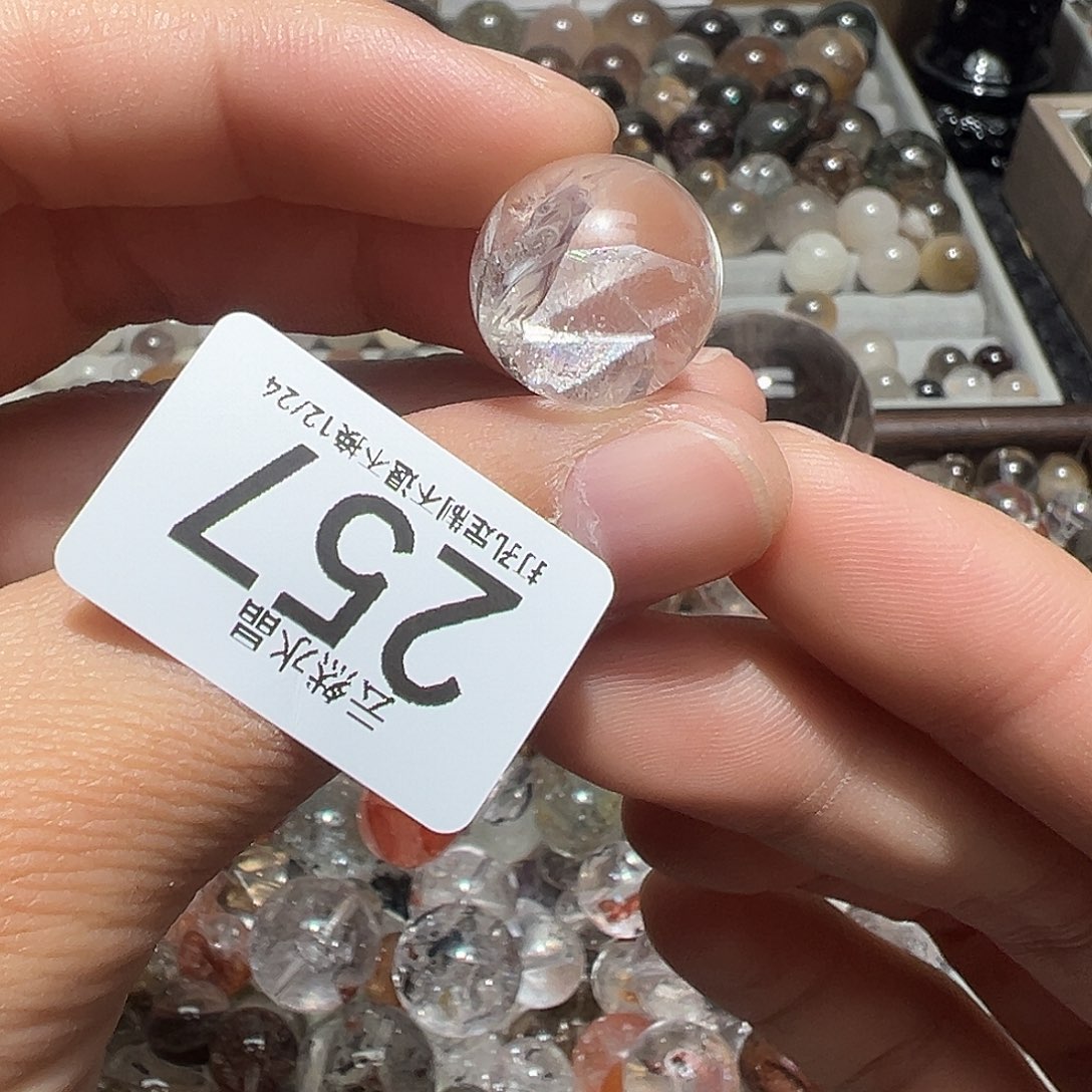 珠宝半成品水晶未镶嵌