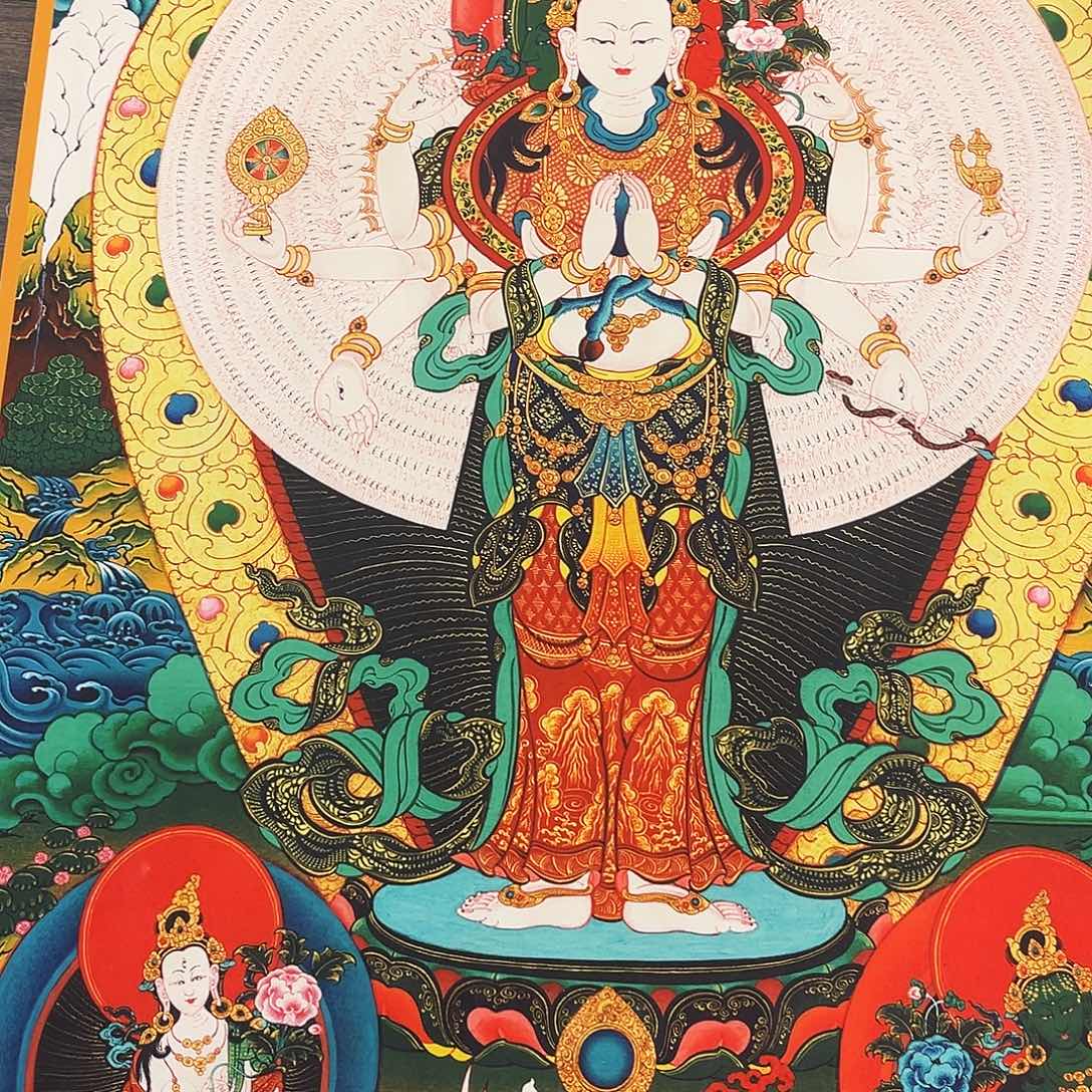 卷轴画唐卡精品原作