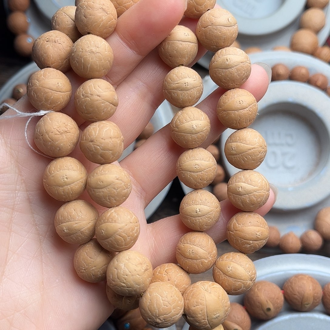 凤眼菩提吊坠13.5足球圆手持36颗