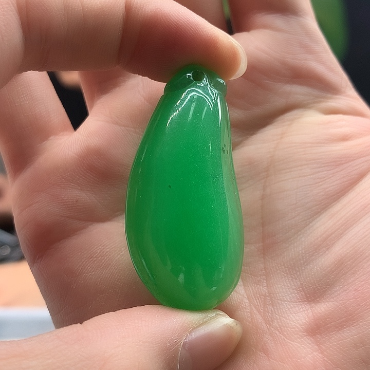 翡翠银S925镶嵌颈饰