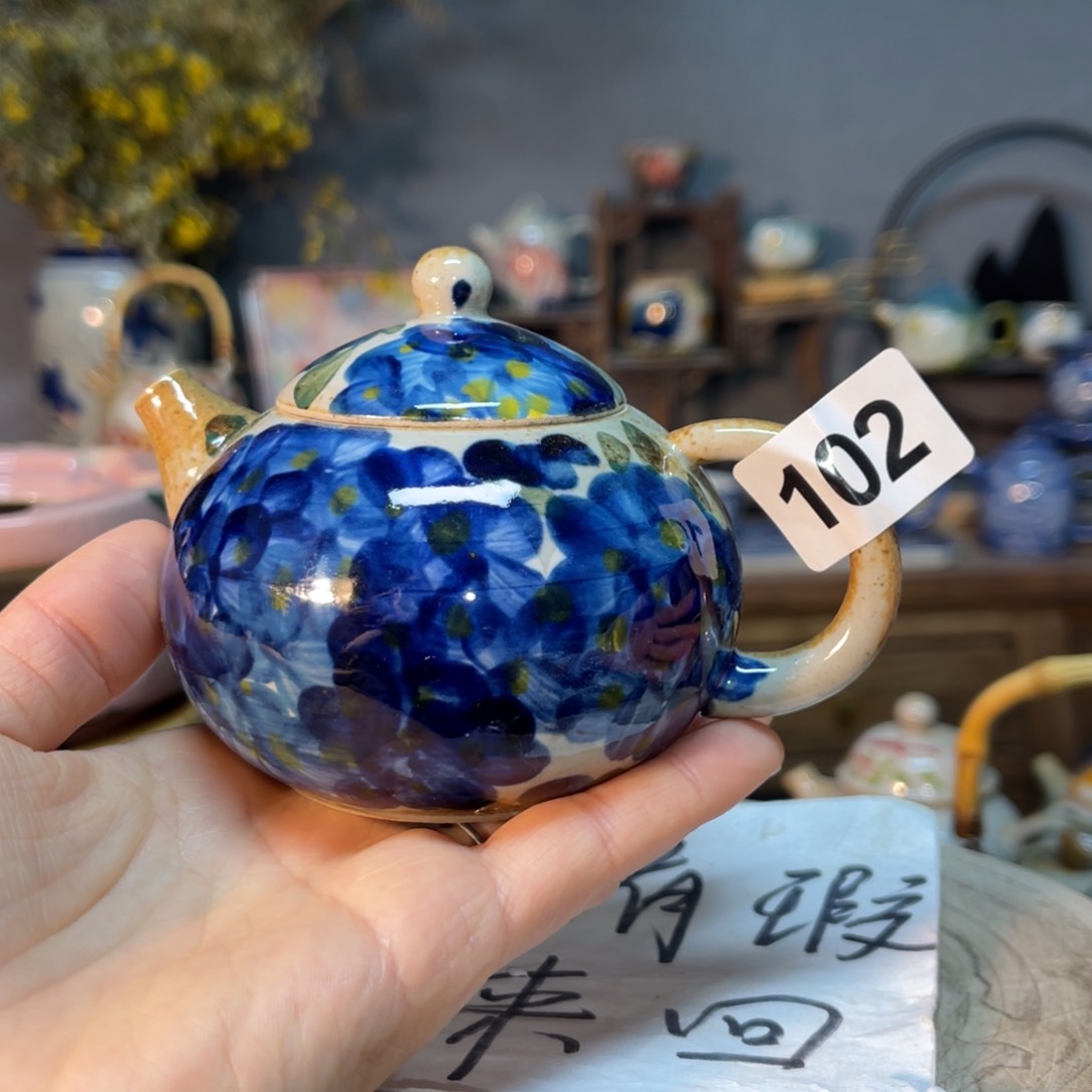 杯素浅陶瓷手工手绘